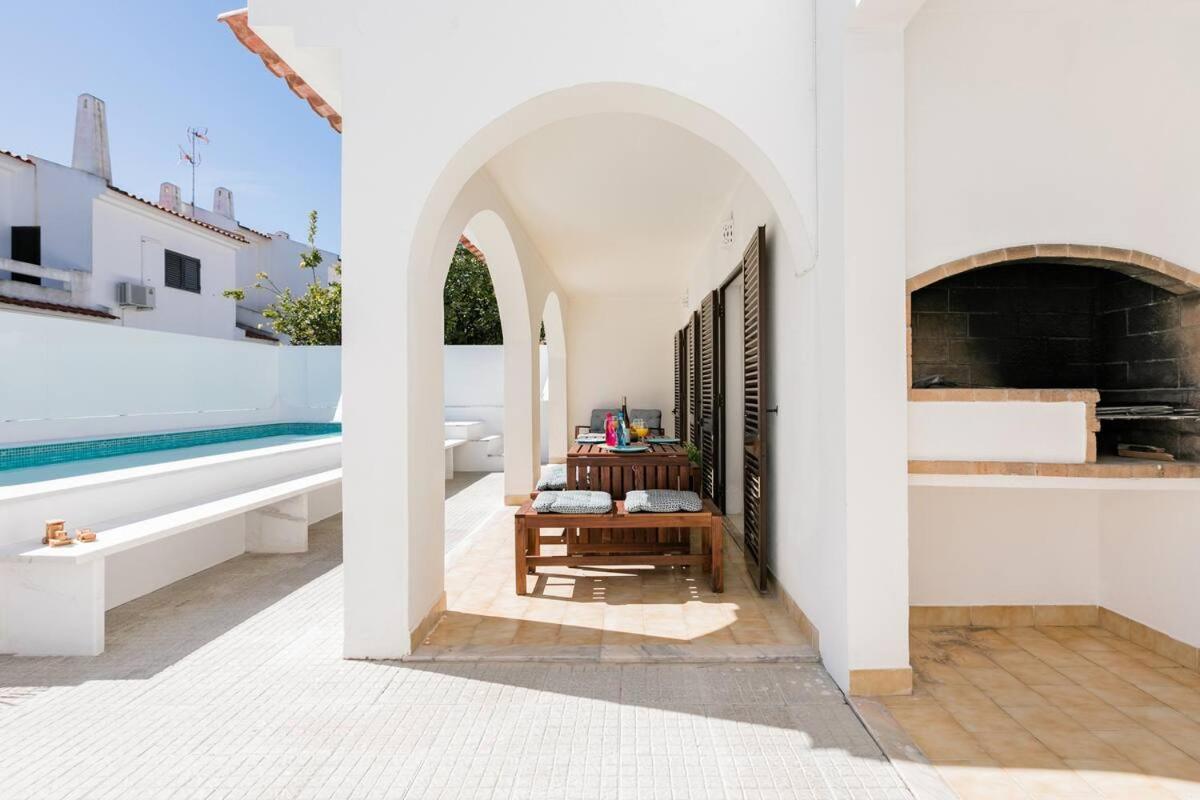 Beachfront Villa With Private Pool In Manta Rota Vila Nova de Cacela Kültér fotó